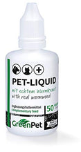 Carica l&#39;immagine nel visualizzatore di Gallery, GreenPet liquido per sverminazione al 100 % naturale 50 ml, ideale cani,...