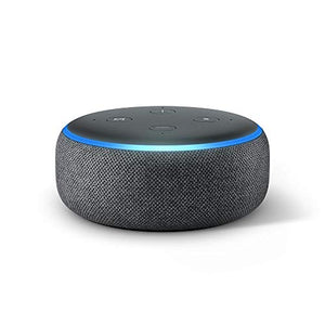 Echo Dot (3ª generazione) - Altoparlante intelligente con Tessuto antracite