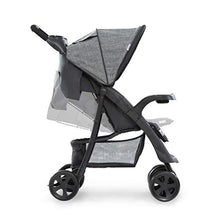 Carica l&#39;immagine nel visualizzatore di Gallery, Hauck Passeggino Shopper Neo 2 - Passeggino Compatto dalla Nascita fino a 25 kg - Passeggino Pieghevole con 2 Portabibite, Reclinabile con Finestrina - Grande Cesto Portaoggetti - Grigio