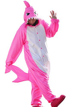 Carica l'immagine nel visualizzatore di Gallery, wotogold Pigiama di Squalo Animale Costumi Cosplay per adulti S, Rose Red
