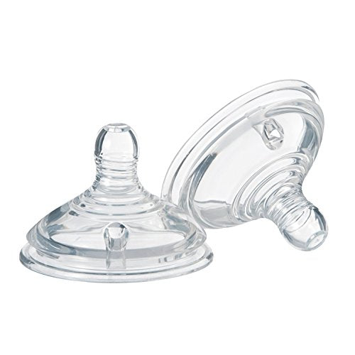 Tommee Tippee Closer to Nature Tettarelle, Flusso Rapido (2 Pezzi) - Ilgrandebazar
