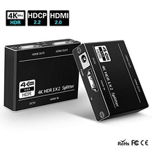 Carica l&#39;immagine nel visualizzatore di Gallery, SOWTECH - Splitter HDMI 4K 60 Hz