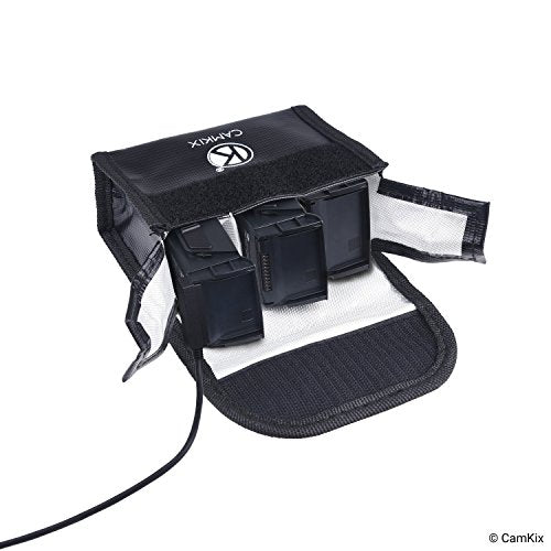 2 Borse Sicurezza Per Batterie LiPo - Resistente Al Fuoco, 19.5x6.5x7.5 Cm - Foto 9