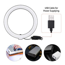Carica l&#39;immagine nel visualizzatore di Gallery, Andoer Luce ad Anello LED da 10 Pollici con Treppiede Supporto per Telefono...