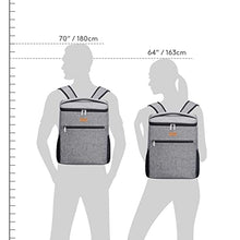 Carica l'immagine nel visualizzatore di Gallery, Lifewit 24L Zaino Termico Borsa Termica Porta Pranzo Borsa Frigo Isoterma per Alimenti Mantenere Caldo o Freddo per Pic-nic/all'Aperto/Campeggio/Eventi Sportivi/Viaggio, Grigio