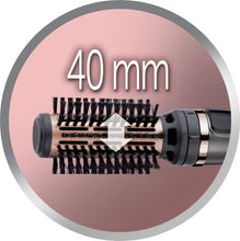 Carica l&#39;immagine nel visualizzatore di Gallery, Remington Spazzola Rotante per Capelli, Asciugacapelli, 1000 W, Setole Morbide (40/50 mm), 2 Velocità e Temp, Rivestimento in Ceramica con Cheratina e Olio di Mandorle, Keratin Protect AS8811