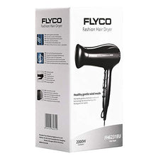 Carica l'immagine nel visualizzatore di Gallery, FLYCO Asciugacapelli FH6231EU, Motor Potente y duradero de 2000W, Secador de...