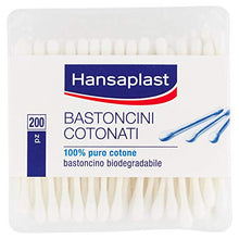 Carica l&#39;immagine nel visualizzatore di Gallery, Hansaplast Bastoncini Cotonati 200Pz - Ilgrandebazar