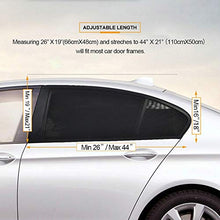 Carica l&#39;immagine nel visualizzatore di Gallery, PHYLES Tendine Parasole Auto Bambini, Protegge il Bambino, Animali L