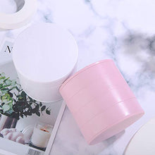 Carica l'immagine nel visualizzatore di Gallery, 2 pezz Jewellery Organizer 4 Strati Portagioie Piccolo Donna Scatola di...