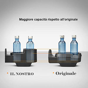 ISSYZONE Portabevande per Fortwo 450/451 1998-2015 Porta Bicchieri Bevande...