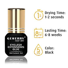 Carica l&#39;immagine nel visualizzatore di Gallery, 5ml Extension Ciglia Colla Professionale - Nero -
