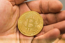 Carica l&#39;immagine nel visualizzatore di Gallery, 1x Moneta Bitcoin con placcatura in Oro 24 carati | Vero Pezzo da Collezione... - Ilgrandebazar