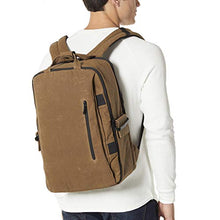 Carica l'immagine nel visualizzatore di Gallery, AmazonBasics - Zaino vintage, per fotocamera Pro DSLR e laptop, in tela...
