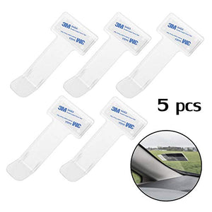 Supporto per ticket parcheggio, parabrezza, autoadesivo, clip per... - Ilgrandebazar