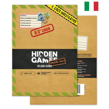 Carica l'immagine nel visualizzatore di Gallery, Hidden Games Luogo del Reato - Il 3° caso - VELENO VERDE - Italiana - Gioco realistico della scena del crimine, gioco emozionante del detective, gioco della stanza di fuga