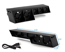 Carica l&#39;immagine nel visualizzatore di Gallery, PS4 Ventola di raffreddamento - ElecGear Automatico Temperatura USB External...