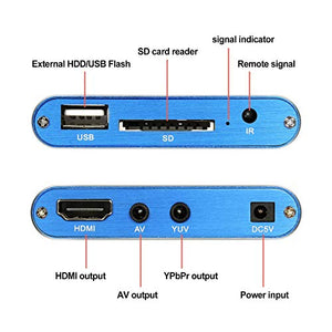AGPtek Media Player 1080P HD Digital - MKV / RM - HDD NC-HA0053