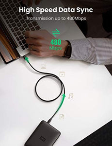 UGREEN Cavo Mini USB 2.0 A Maschio a B per Fotocamere, GoPro 1M - Ilgrandebazar
