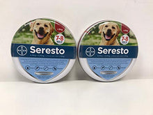 Carica l&#39;immagine nel visualizzatore di Gallery, 2 confezioni Collare Seresto di Bayer per cani oltre 8 Kg antipulci e zecche...