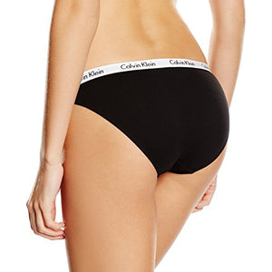 Calvin Klein Carousel Slip Classico Donna M, Nero (Black 001) - Ilgrandebazar