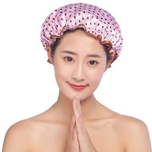 Carica l&#39;immagine nel visualizzatore di Gallery, Xinlie Cuffia per Doccia Impermeabile Cappuccio da Bagno Tappi...