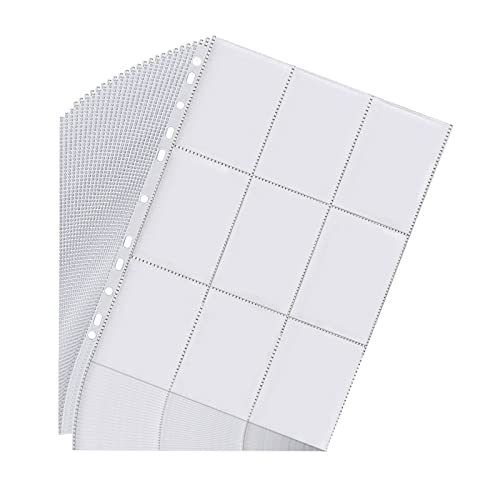 MUROAD Pagine di valuta a 3 Tasche, 10 Pagine 60 Tasche Porta Banconote Fogli di Ricarica per MUROAD Pagine di valuta a 3 Tasche, 10 Pagine 60 Tasche Porta Banconote Fogli di Ricarica per