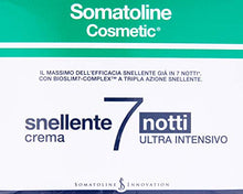 Carica l&#39;immagine nel visualizzatore di Gallery, Somatoline Snellente 7 Notti Crema Ultra Intensivo 400 ml - Ilgrandebazar