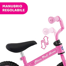 Carica l&#39;immagine nel visualizzatore di Gallery, Chicco Pink Arrow Bicicletta Senza Pedali, Bici Senza Pedali Balance Bike per l&#39;Equilibrio, con Manubrio e Sellino Regolabili, Max 25 Kg, Rosa, Giochi Bambini 2-5 Anni