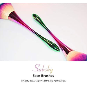 Subsky pennello professionale per make up,ideale fard e cipria,forma B