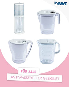 BWT Filtro con tecnologia brevettata al Magnesio Mg2+. Confezione da 3+1