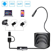Carica l&#39;immagine nel visualizzatore di Gallery, PiAEK Endoscopio Android 2.0 Megapixel HD Impermeabile Telecamera di... - Ilgrandebazar