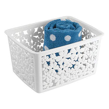 Carica l&#39;immagine nel visualizzatore di Gallery, mDesign Organizer Bagno in plastica – Piccolo Cosmetic Box – Ideale Cestino...