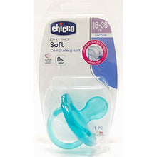 Carica l&#39;immagine nel visualizzatore di Gallery, Chicco Physio Soft Succhietto Gommotto,16-36 mesi, Azzurro - Ilgrandebazar