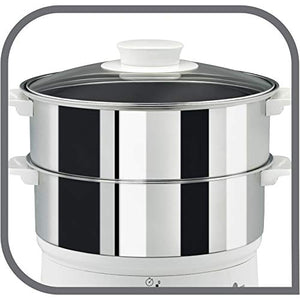 Tefal VC1451 Convenient Series Inox, Vaporiera in Acciaio Timer con... - Ilgrandebazar