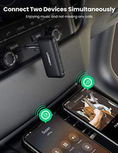 Carica l'immagine nel visualizzatore di Gallery, UGREEN Ricevitore Bluetooth v5.0 per Auto, Adattatore con Chip...
