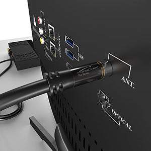 KabelDirekt Cavo Antenna TV, Connettore Coassiale Femmina gomito a 90°, 2m - Ilgrandebazar