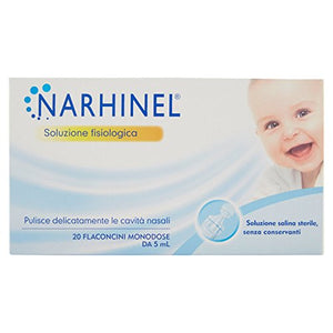 Narhinel Soluzione Fisiologica - Pacco da 20 X 100 Ml - Ilgrandebazar