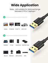 Carica l'immagine nel visualizzatore di Gallery, UGREEN Cavo USB 3.0 Tipo A Maschio a A Super Speed 5Gbps 0,5M
