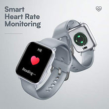 Carica l&#39;immagine nel visualizzatore di Gallery, HolyHigh Smartwatch Fitness Tracker con Touchscreen a Colori Grigio-blu