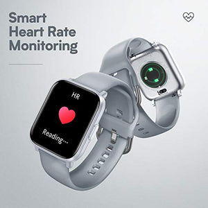 HolyHigh Smartwatch Fitness Tracker con Touchscreen a Colori Grigio-blu