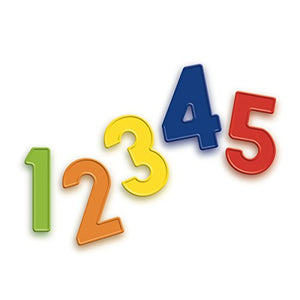Quercetti- Gioco con Numeri Magnetici, Multicolore, 05463 Multicolore - Ilgrandebazar