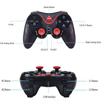 Carica l'immagine nel visualizzatore di Gallery, Maegoo 2.4GHz Bluetooth Gamepad sensa Fili, Android Game Controller con...