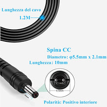 Carica l&#39;immagine nel visualizzatore di Gallery, Alimentatore AC 12V 2A Alimentatore AC220V da 230V a DC12V con 8 adattatori per spina Caricabatteria DC12V 500mA 1000mA 1500mA 2000mA Adattatore AC-DC (DC12V-2A)