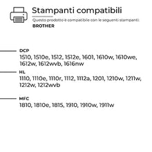 Carica l'immagine nel visualizzatore di Gallery, alphaink 3 Toner compatibili con Brother TN1050 TN-1050 TN-1000 per stampanti Brother DCP-1510 DCP-1512 DCP-1612W DCP-1610W DCP-1616NW HL-1210W HL-1110 HL-1112 HL-1212W HL-1201 MFC-1810 MFC-1910W