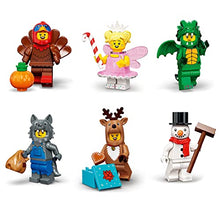 Carica l&#39;immagine nel visualizzatore di Gallery, LEGO 71034 Minifigures Serie 23, Set Bustine in Edizione Limitata 2022, Collezione con 1 di 12 Personaggi a Caso con Elfo, Renna e Accessori Originali