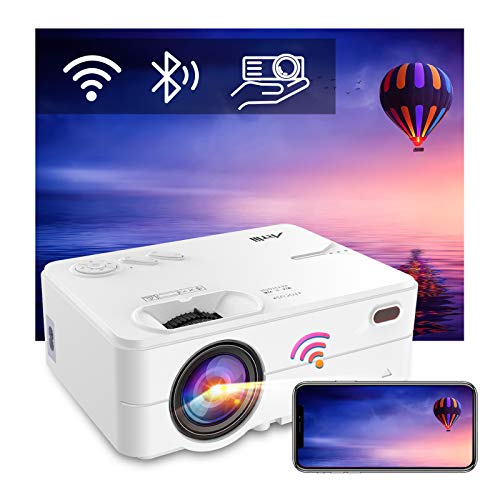 Proiettore Wifi Bluetooth, Artlii Enjoy2 Proiettore Portatile Supporta 1080P, Schermo Massimo 300