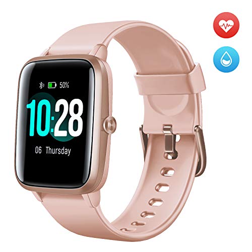 Arbily Orologio Fitness Smartwatch Uomo Donna, Tracker Rosa