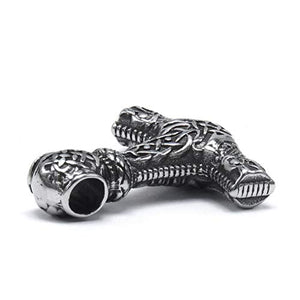 BaviPower Mjolnir - Collana con ciondolo a forma di martello Thor, con... - Ilgrandebazar