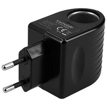 Carica l&#39;immagine nel visualizzatore di Gallery, kwmobile trasformatore di tensione da 230V / 12V e 1000mA - accendisigari... - Ilgrandebazar